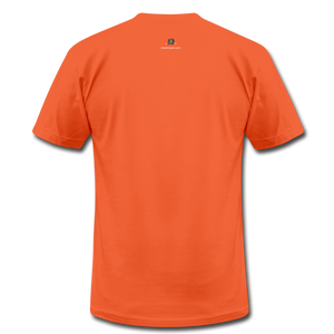 Camo Crew Neck T-Shirt - orange