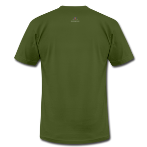 Camo Crew Neck T-Shirt - olive