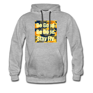 Camo Hoodie - Men - heather gray