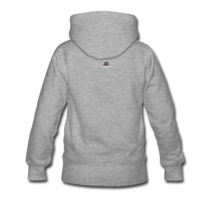 Camo Hoodie-Women - heather gray