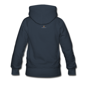 Camo Hoodie-Women - navy