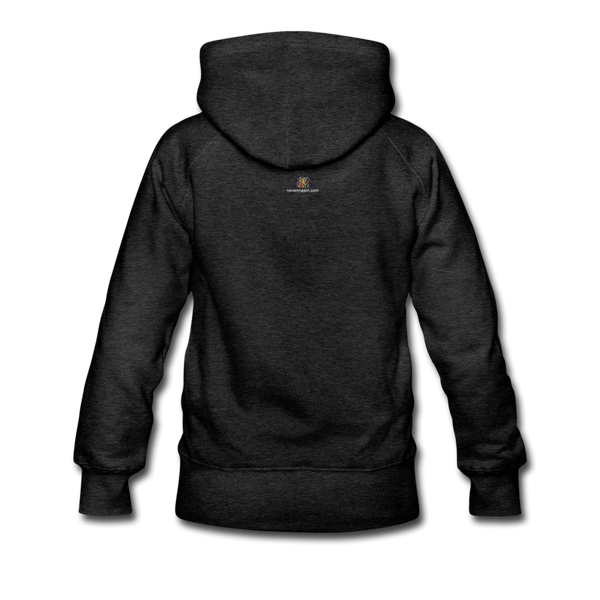 Camo Hoodie-Women - charcoal gray