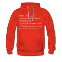 Load image into Gallery viewer, Real One Hoodie - red
