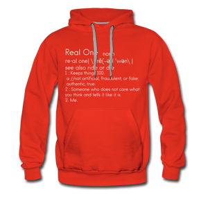 Real One Hoodie - red