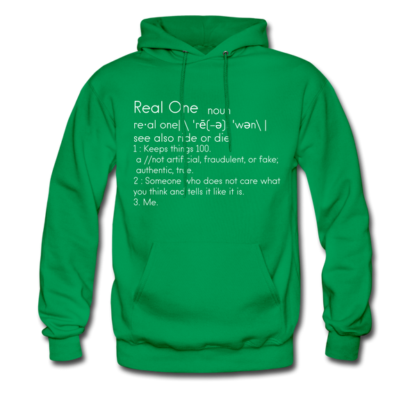 Real One Hoodie - kelly green