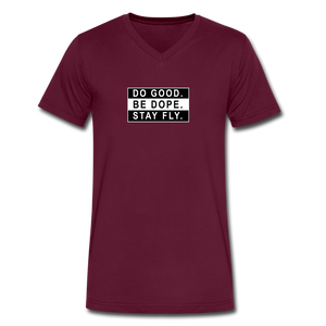 Explicitly V-Neck T-Shirt - maroon