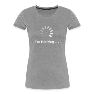 Thinking - heather gray