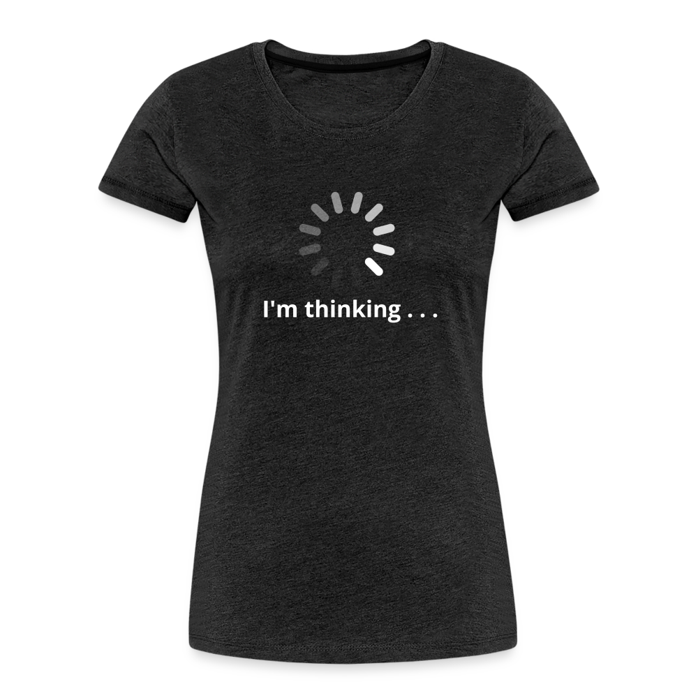 Thinking - charcoal grey