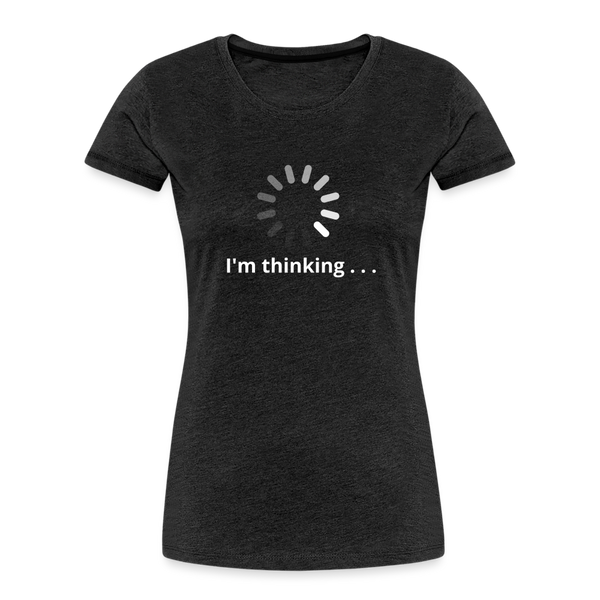 Thinking - charcoal grey