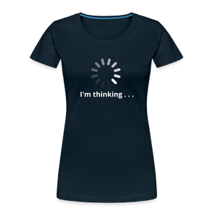 Thinking - deep navy